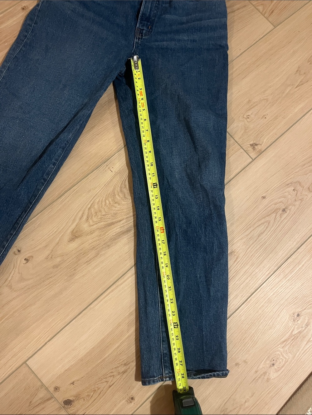 Madewell High-Rise Perfect Vintage Straight Leg Jeans size 28 - Picture 7 of 8